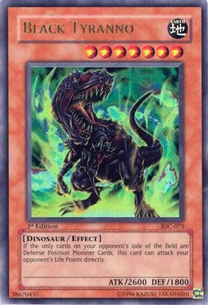 Black Tyranno (IOC-075) - Invasion of Chaos Unlimited - Premium Yugioh Single from Konami - Just $1.62! Shop now at Game Crave Tournament Store