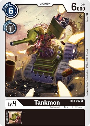 Tankmon (BT3-067) - Release Special Booster - Premium Digimon Single from Bandai - Just $0.25! Shop now at Game Crave Tournament Store