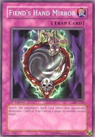 Fiend's Hand Mirror (IOC-102) - Invasion of Chaos Unlimited - Premium Yugioh Single from Konami - Just $0.25! Shop now at Game Crave Tournament Store