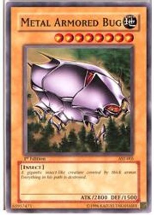 Metal Armored Bug (AST-005) - Ancient Sanctuary 1st Edition - Premium Yugioh Single from Konami - Just $0.47! Shop now at Game Crave Tournament Store