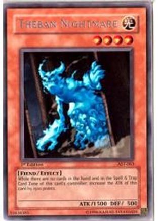 Theban Nightmare (AST-063) - Ancient Sanctuary 1st Edition - Premium Yugioh Single from Konami - Just $0.25! Shop now at Game Crave Tournament Store
