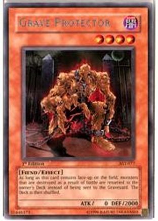 Grave Protector (AST-077) - Ancient Sanctuary Unlimited - Premium Yugioh Single from Konami - Just $0.25! Shop now at Game Crave Tournament Store