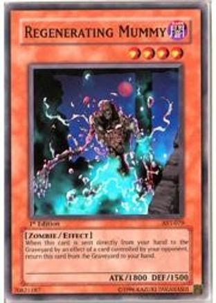 Regenerating Mummy (AST-079) - Ancient Sanctuary Unlimited - Premium Yugioh Single from Konami - Just $0.25! Shop now at Game Crave Tournament Store