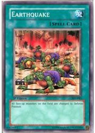 Earthquake (AST-043) - Ancient Sanctuary 1st Edition - Premium Yugioh Single from Konami - Just $0.26! Shop now at Game Crave Tournament Store