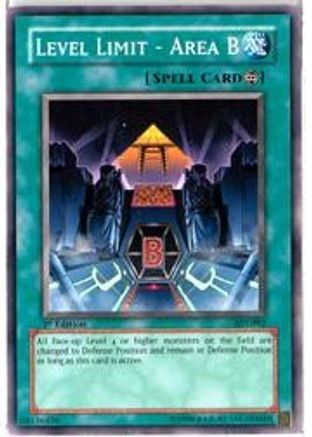 Level Limit - Area B (AST-092) - Ancient Sanctuary Unlimited - Premium Yugioh Single from Konami - Just $3.02! Shop now at Game Crave Tournament Store
