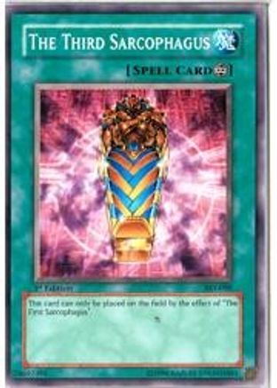 The Third Sarcophagus (AST-099) - Ancient Sanctuary 1st Edition - Premium Yugioh Single from Konami - Just $1.53! Shop now at Game Crave Tournament Store