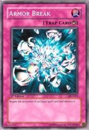 Armor Break (AST-055) - Ancient Sanctuary Unlimited - Premium Yugioh Single from Konami - Just $0.08! Shop now at Game Crave Tournament Store