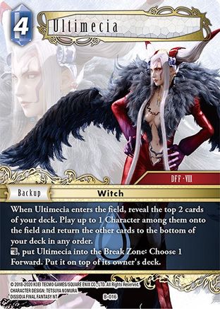 Ultimecia (BOSS DECK: CHAOS) - Premium Final Fantasy Single from Boss Deck: Chaos - Just $0.25! Shop now at Game Crave Tournament Store