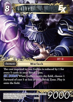 Golbez (BOSS DECK: CHAOS) - Premium Final Fantasy Single from Boss Deck: Chaos - Just $0.08! Shop now at Game Crave Tournament Store
