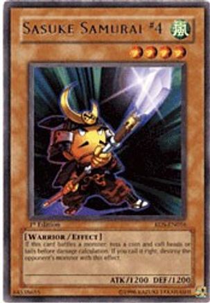 Sasuke Samurai #4 (RDS-EN016) - Rise of Destiny 1st Edition - Premium Yugioh Single from Konami - Just $0.86! Shop now at Game Crave Tournament Store