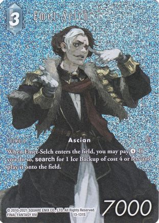 Emet-Selch (Full Art) (OPUS XIII: CRYSTAL RADIANCE) Foil - Premium Final Fantasy Single from Opus XIII: Crystal Radiance - Just $13.76! Shop now at Game Crave Tournament Store