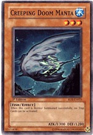 Creeping Doom Manta (RDS-EN025) - Rise of Destiny 1st Edition - Premium Yugioh Single from Konami - Just $0.25! Shop now at Game Crave Tournament Store