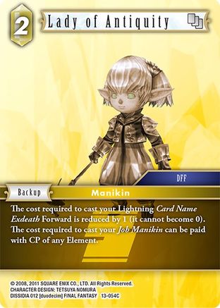 Lady of Antiquity (OPUS XIII: CRYSTAL RADIANCE) - Premium Final Fantasy Single from Opus XIII: Crystal Radiance - Just $0.08! Shop now at Game Crave Tournament Store