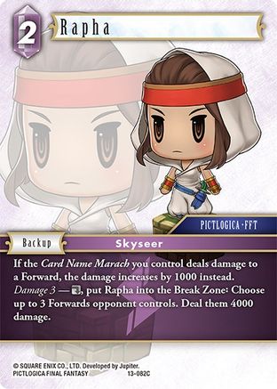 Rapha (OPUS XIII: CRYSTAL RADIANCE) Foil - Premium Final Fantasy Single from Opus XIII: Crystal Radiance - Just $0.25! Shop now at Game Crave Tournament Store