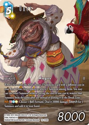 Unei (Full Art) (OPUS XIII: CRYSTAL RADIANCE) Foil - Premium Final Fantasy Single from Opus XIII: Crystal Radiance - Just $6.89! Shop now at Game Crave Tournament Store