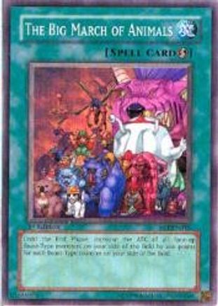 The Big March of Animals (FET-EN048) - Flaming Eternity Unlimited - Premium Yugioh Single from Konami - Just $0.26! Shop now at Game Crave Tournament Store