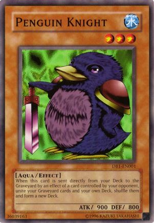 Penguin Knight (DB1-EN001) - Dark Beginning 1 Unlimited - Premium Yugioh Single from Konami - Just $0.25! Shop now at Game Crave Tournament Store