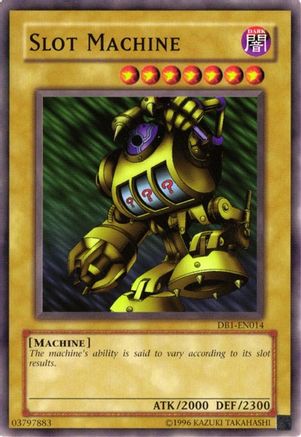 Slot Machine (DB1-EN014) - Dark Beginning 1 Unlimited - Premium Yugioh Single from Konami - Just $0.25! Shop now at Game Crave Tournament Store