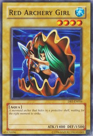 Red Archery Girl (DB1-EN016) - Dark Beginning 1 Unlimited - Premium Yugioh Single from Konami - Just $0.28! Shop now at Game Crave Tournament Store
