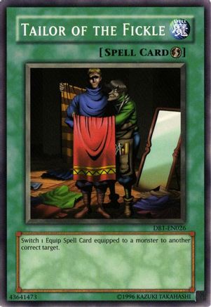 Tailor of the Fickle (DB1-EN026) - Dark Beginning 1 Unlimited - Premium Yugioh Single from Konami - Just $0.25! Shop now at Game Crave Tournament Store