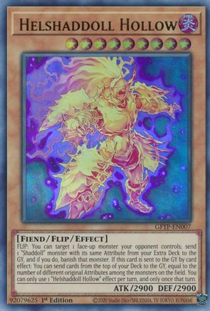 Helshaddoll Hollow (GFTP-EN007) - Ghosts From the Past 1st Edition - Premium Yugioh Single from Konami - Just $0.67! Shop now at Game Crave Tournament Store