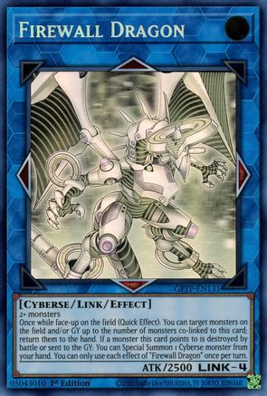 Firewall Dragon (Ghost Rare) (GFTP-EN131) - Ghosts From the Past 1st Edition - Premium Yugioh Single from Konami - Just $51.69! Shop now at Game Crave Tournament Store