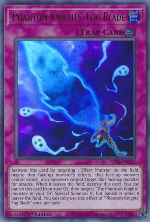 Phantom Knights' Fog Blade (GFTP-EN122) - Ghosts From the Past 1st Edition - Premium Yugioh Single from Konami - Just $0.36! Shop now at Game Crave Tournament Store