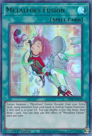 Metalfoes Fusion (GFTP-EN118) - Ghosts From the Past 1st Edition - Premium Yugioh Single from Konami - Just $0.25! Shop now at Game Crave Tournament Store
