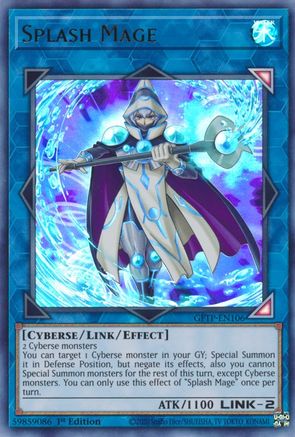 Splash Mage (GFTP-EN106) - Ghosts From the Past 1st Edition - Premium Yugioh Single from Konami - Just $0.70! Shop now at Game Crave Tournament Store