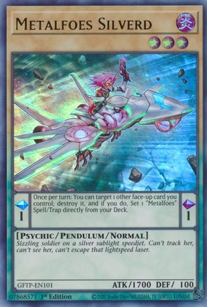 Game Crave Tournament Store - Metalfoes Silverd (GFTP-EN101)