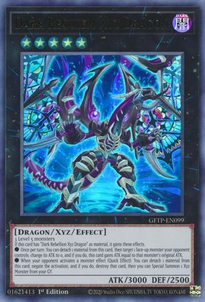 Dark Requiem Xyz Dragon (GFTP-EN099) - Ghosts From the Past 1st Edition - Premium Yugioh Single from Konami - Just $0.38! Shop now at Game Crave Tournament Store