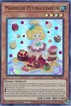 Madolche Petingcessoeur (GFTP-EN091) - Ghosts From the Past 1st Edition - Premium Yugioh Single from Konami - Just $0.50! Shop now at Game Crave Tournament Store