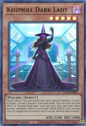 Kozmoll Dark Lady (GFTP-EN086) - Ghosts From the Past 1st Edition - Premium Yugioh Single from Konami - Just $0.28! Shop now at Game Crave Tournament Store