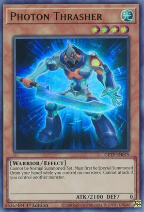 Photon Thrasher (GFTP-EN079) - Ghosts From the Past 1st Edition - Premium Yugioh Single from Konami - Just $0.33! Shop now at Game Crave Tournament Store