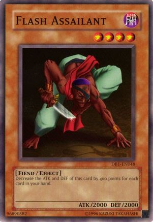Flash Assailant (DB1-EN048) - Dark Beginning 1 Unlimited - Premium Yugioh Single from Konami - Just $0.25! Shop now at Game Crave Tournament Store