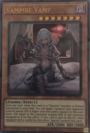 vampire yugioh card Game Crave Tournament Store - Vampire Vamp (LART-EN033)