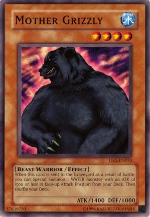 Mother Grizzly (DB1-EN053) - Dark Beginning 1 Unlimited - Premium Yugioh Single from Konami - Just $0.26! Shop now at Game Crave Tournament Store