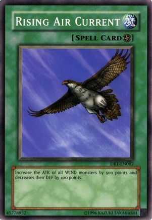 Rising Air Current (DB1-EN062) - Dark Beginning 1 Unlimited - Premium Yugioh Single from Konami - Just $0.28! Shop now at Game Crave Tournament Store