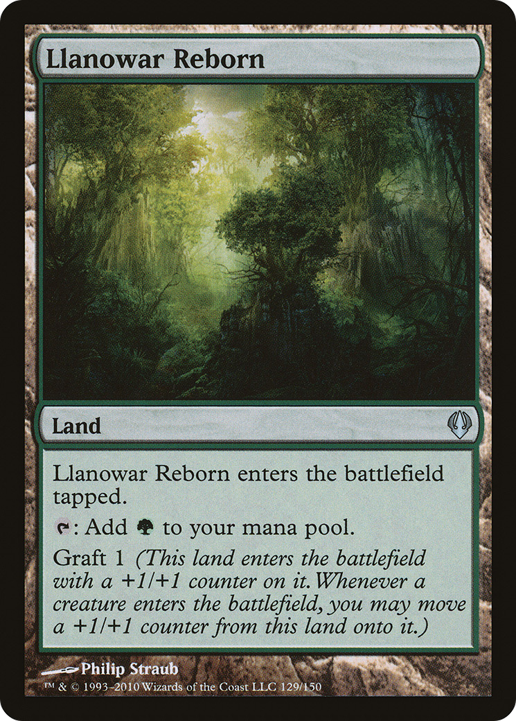 Llanowar Reborn (ARC-129) - Archenemy - Premium MTG Single from Wizards of the Coast - Just $0.08! Shop now at Game Crave Tournament Store