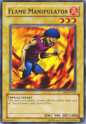 Flame Manipulator (DB1-EN107) - Dark Beginning 1 Unlimited - Premium Yugioh Single from Konami - Just $0.28! Shop now at Game Crave Tournament Store
