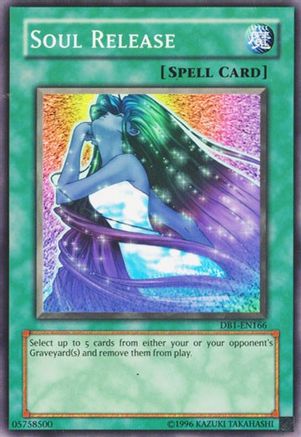 Soul Release (DB1-EN166) - Dark Beginning 1 Unlimited - Premium Yugioh Single from Konami - Just $0.66! Shop now at Game Crave Tournament Store