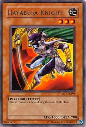 Hayabusa Knight (DB1-EN196) - Dark Beginning 1 Unlimited - Premium Yugioh Single from Konami - Just $0.35! Shop now at Game Crave Tournament Store