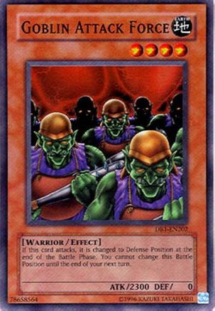 Goblin Attack Force (DB1-EN202) - Dark Beginning 1 Unlimited - Premium Yugioh Single from Konami - Just $2.29! Shop now at Game Crave Tournament Store