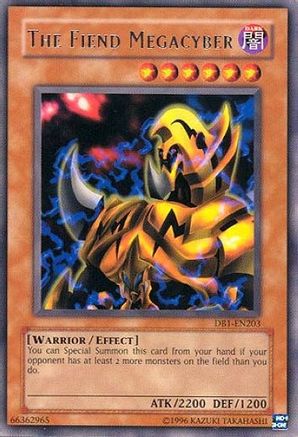 The Fiend Megacyber (DB1-EN203) - Dark Beginning 1 Unlimited - Premium Yugioh Single from Konami - Just $0.47! Shop now at Game Crave Tournament Store