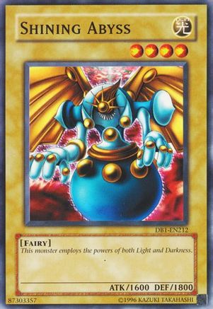 Shining Abyss (DB1-EN212) - Dark Beginning 1 Unlimited - Premium Yugioh Single from Konami - Just $0.25! Shop now at Game Crave Tournament Store