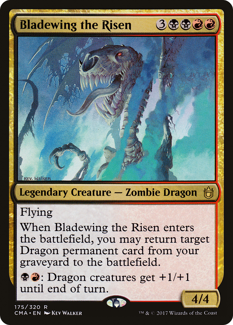 Bladewing the Risen (CMA-175) - Commander Anthology - Premium MTG Single from Wizards of the Coast - Just $0.46! Shop now at Game Crave Tournament Store