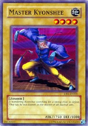 Master Kyonshee (DR1-EN001) - Dark Revelation Volume 1 Unlimited - Premium Yugioh Single from Konami - Just $0.26! Shop now at Game Crave Tournament Store