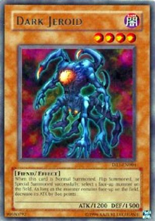 Dark Jeroid (DR1-EN004) - Dark Revelation Volume 1 Unlimited - Premium Yugioh Single from Konami - Just $0.23! Shop now at Game Crave Tournament Store