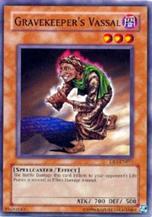 Gravekeeper's Vassal (DR1-EN011) - Dark Revelation Volume 1 Unlimited - Premium Yugioh Single from Konami - Just $0.25! Shop now at Game Crave Tournament Store