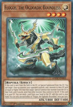 Flogos, the Ogdoadic Boundless (ANGU-EN003) - Ancient Guardians 1st Edition - Premium Yugioh Single from Konami - Just $0.25! Shop now at Game Crave Tournament Store